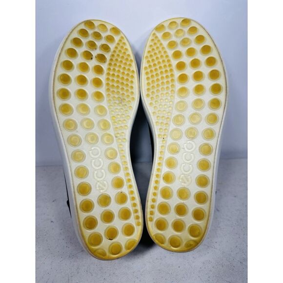 ECCO SOFT 7 WOVEN SLIP ON DROID SOFT 7 LEATHER SLIP-ON WOMEN SNEAKER 7 Black - Picture 7 of 8